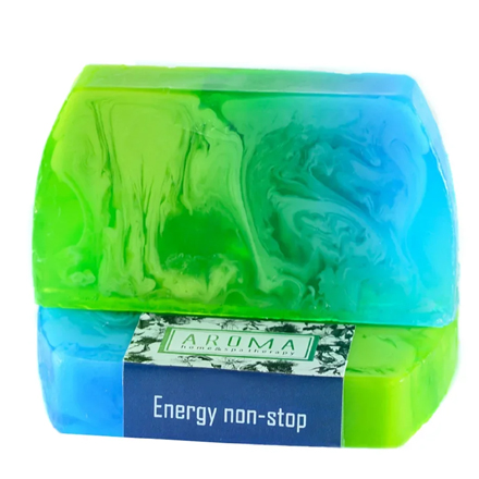 фото Мыло aroma home&spa therapy energy non-stop, 100 г
