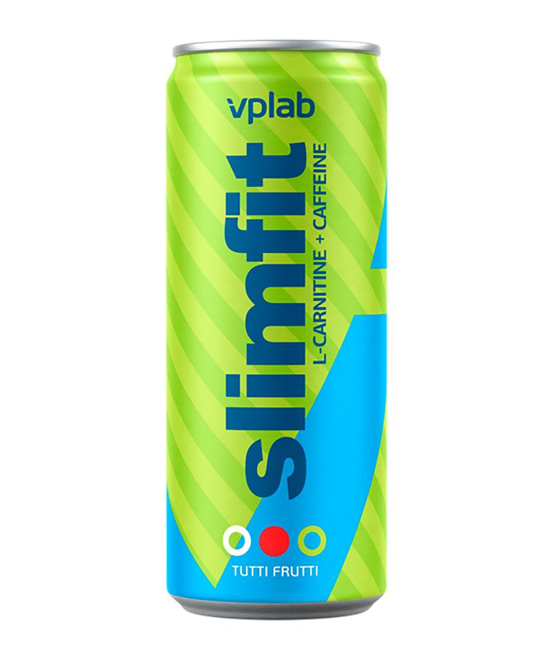 фото Напиток сокосодержащий vplab nutrition slimfit l-carnitine caffeine тутти-фрутти 330 мл