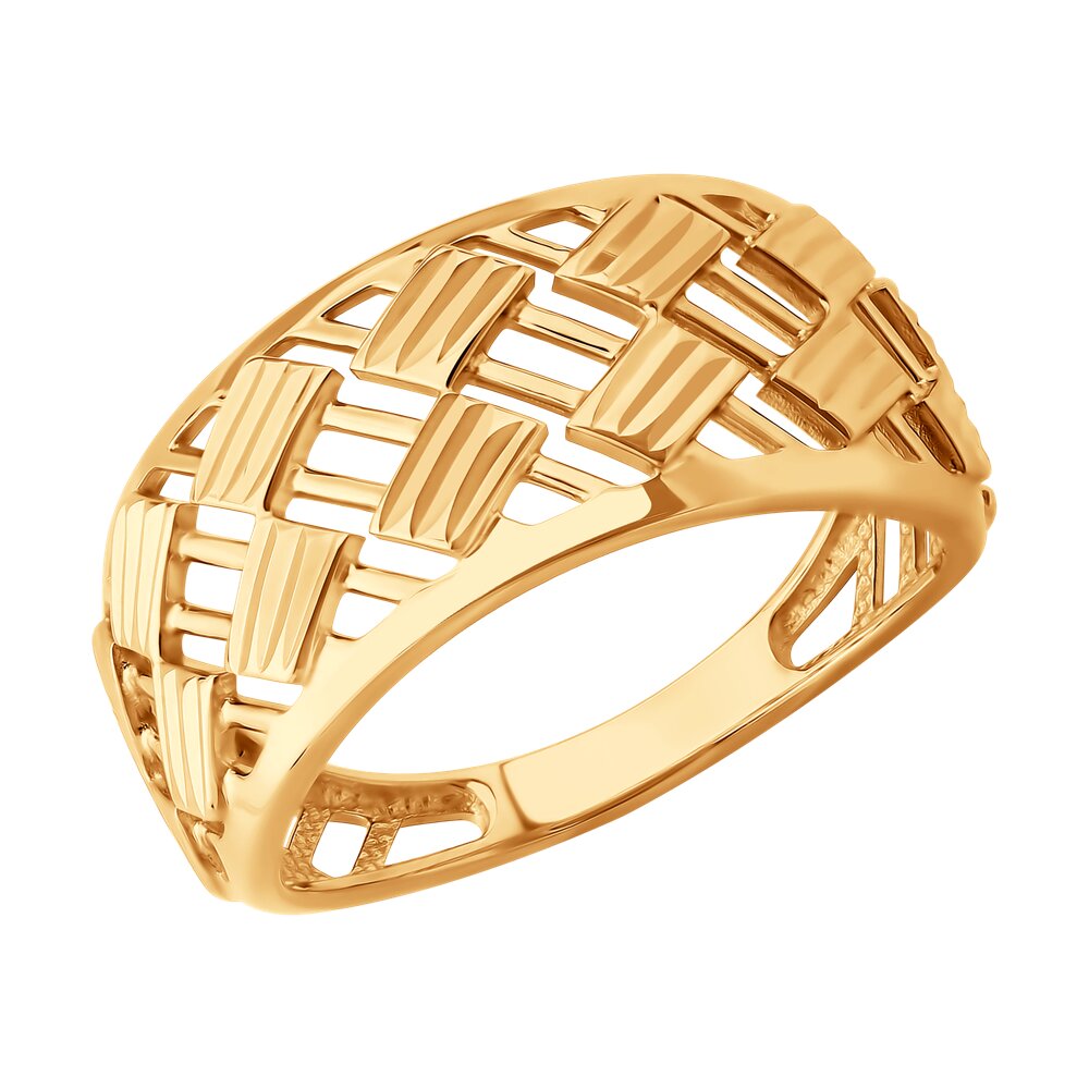 

Кольцо из золота р. 17,5 Diamant 51-110-02953-1, 51-110-02953-1