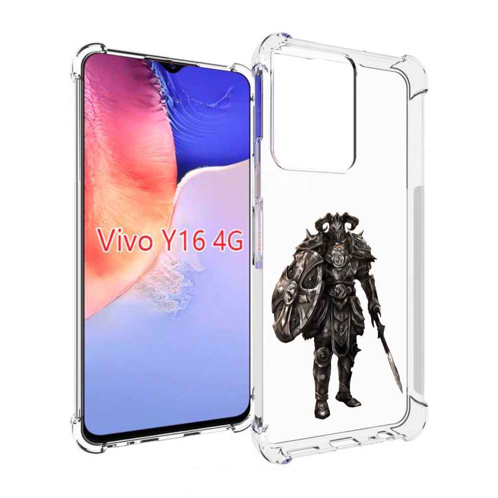 

Чехол MyPads The-Elder-Scrolls-Online для Vivo Y16 4G/ Vivo Y02S, Прозрачный, Tocco