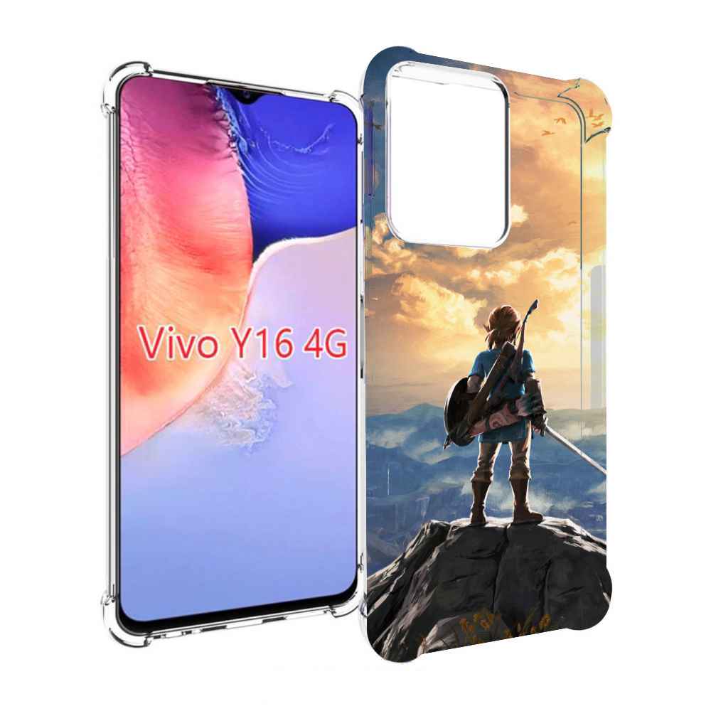 

Чехол MyPads The Legend of Zelda для Vivo Y16 4G/ Vivo Y02S, Прозрачный, Tocco