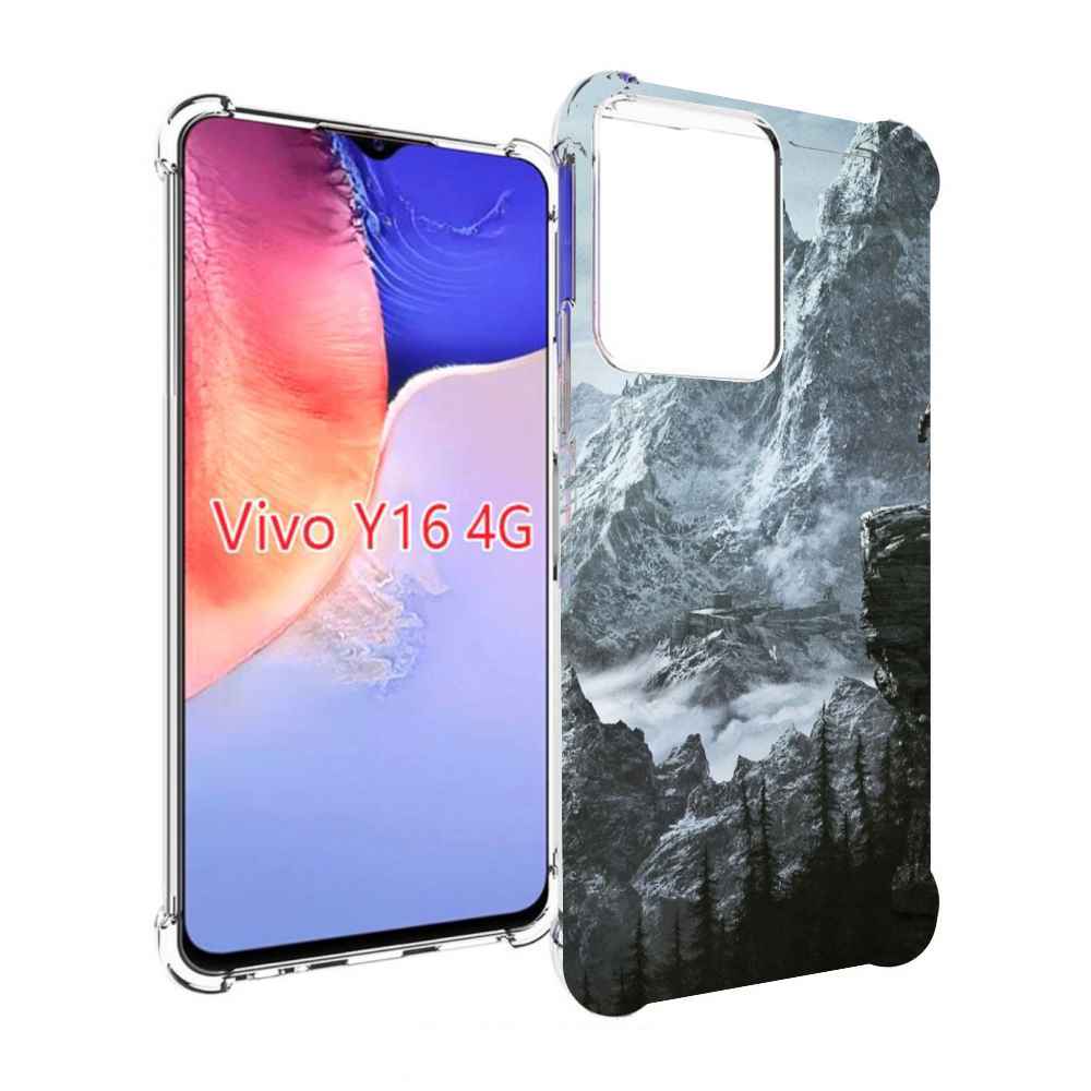 

Чехол MyPads The Elder Scrolls V Skyrim для Vivo Y16 4G/ Vivo Y02S, Прозрачный, Tocco