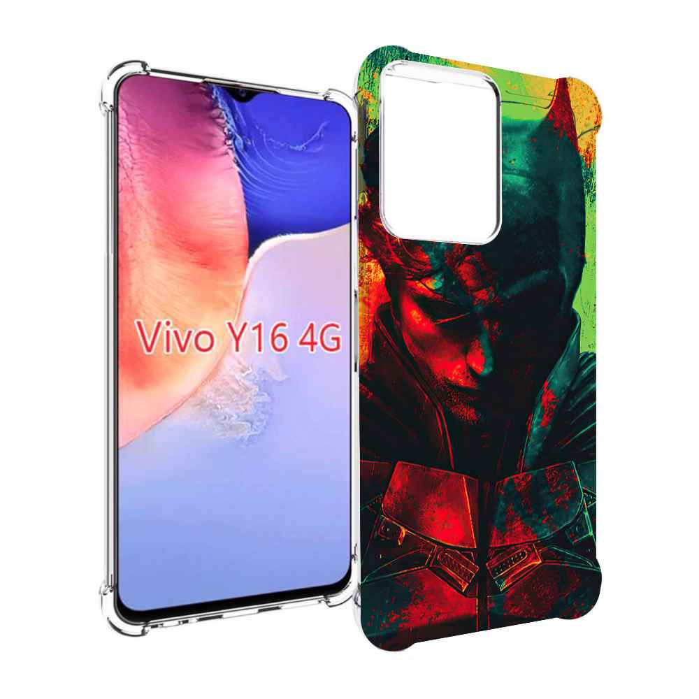 

Чехол MyPads The Batman для Vivo Y16 4G/ Vivo Y02S, Прозрачный, Tocco