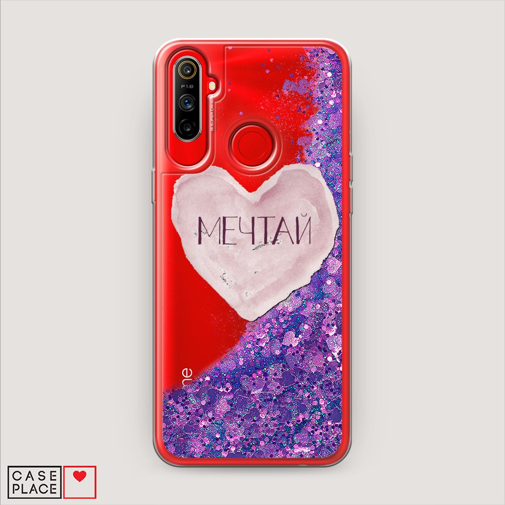 

Чехол Awog на Realme C3 "Мечтай сердце", Разноцветный, 253092-1