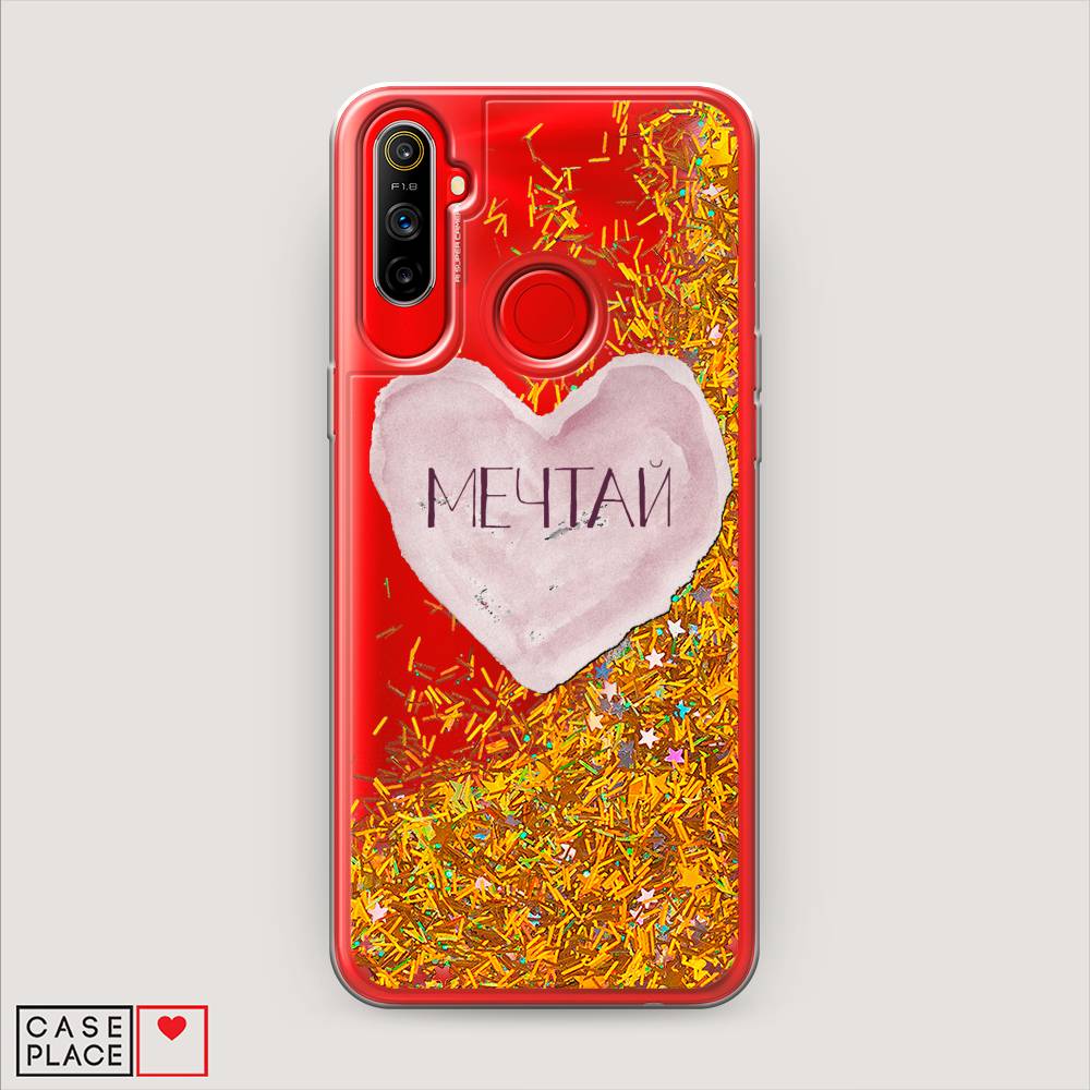 

Чехол Awog на Realme C3 "Мечтай сердце", Разноцветный, 253090-1