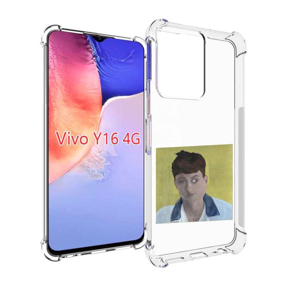

Чехол MyPads Stay Ugly Boulevard Depo для Vivo Y16 4G/ Vivo Y02S, Прозрачный, Tocco