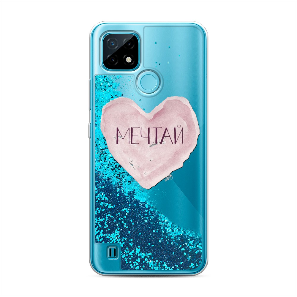 

Чехол Awog на Realme C21 "Мечтай сердце", Разноцветный, 254993-1