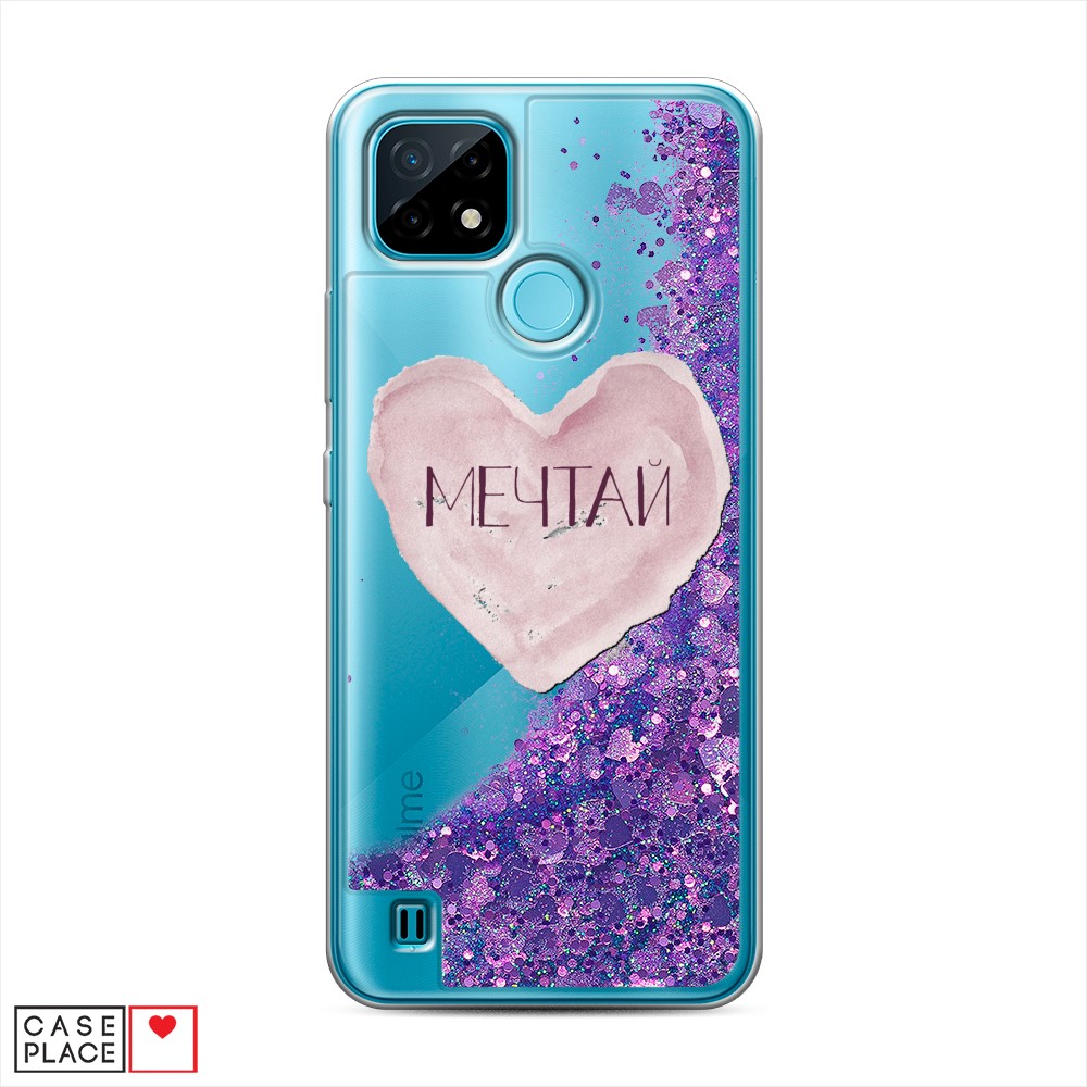 

Чехол Awog на Realme C21 "Мечтай сердце", Разноцветный, 254992-1