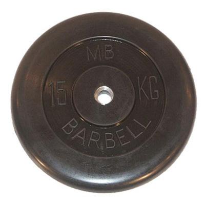 

Диск для штанги MB Barbell Стандарт 15 кг, 31 мм черный, Стандарт
