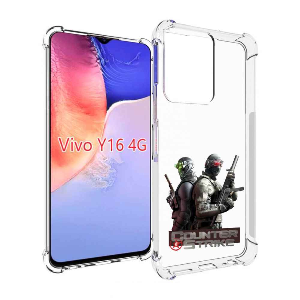 

Чехол MyPads КС для Vivo Y16 4G/ Vivo Y02S, Прозрачный, Tocco