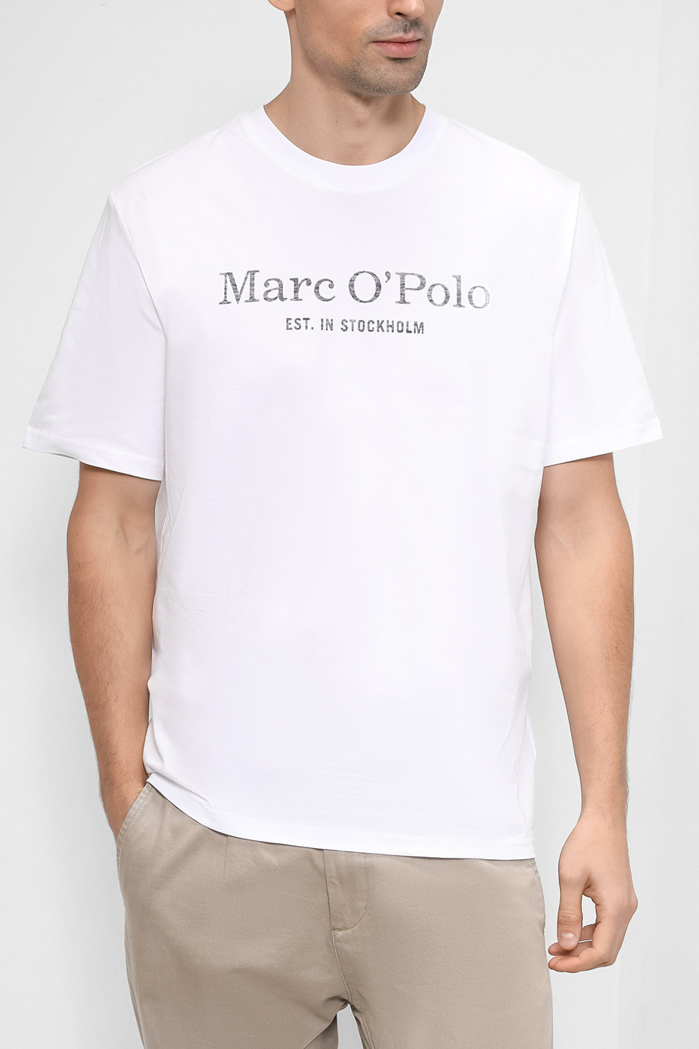 

Футболка мужская Marc O’Polo B21 2012 51052 белая 3XL, Белый, B21 2012 51052