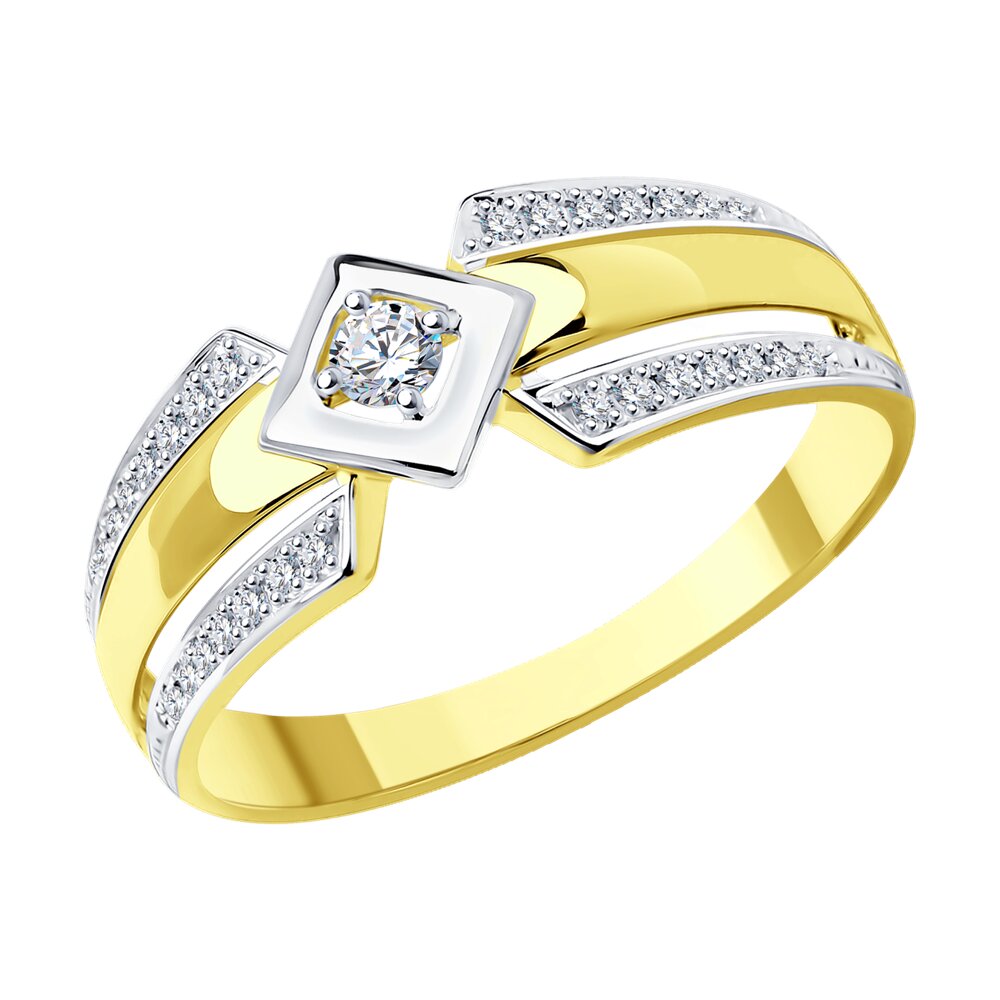 

Кольцо из желтого золота с бриллиантом р. 18,5 SOKOLOV Diamonds 1011515-2, 1011515-2