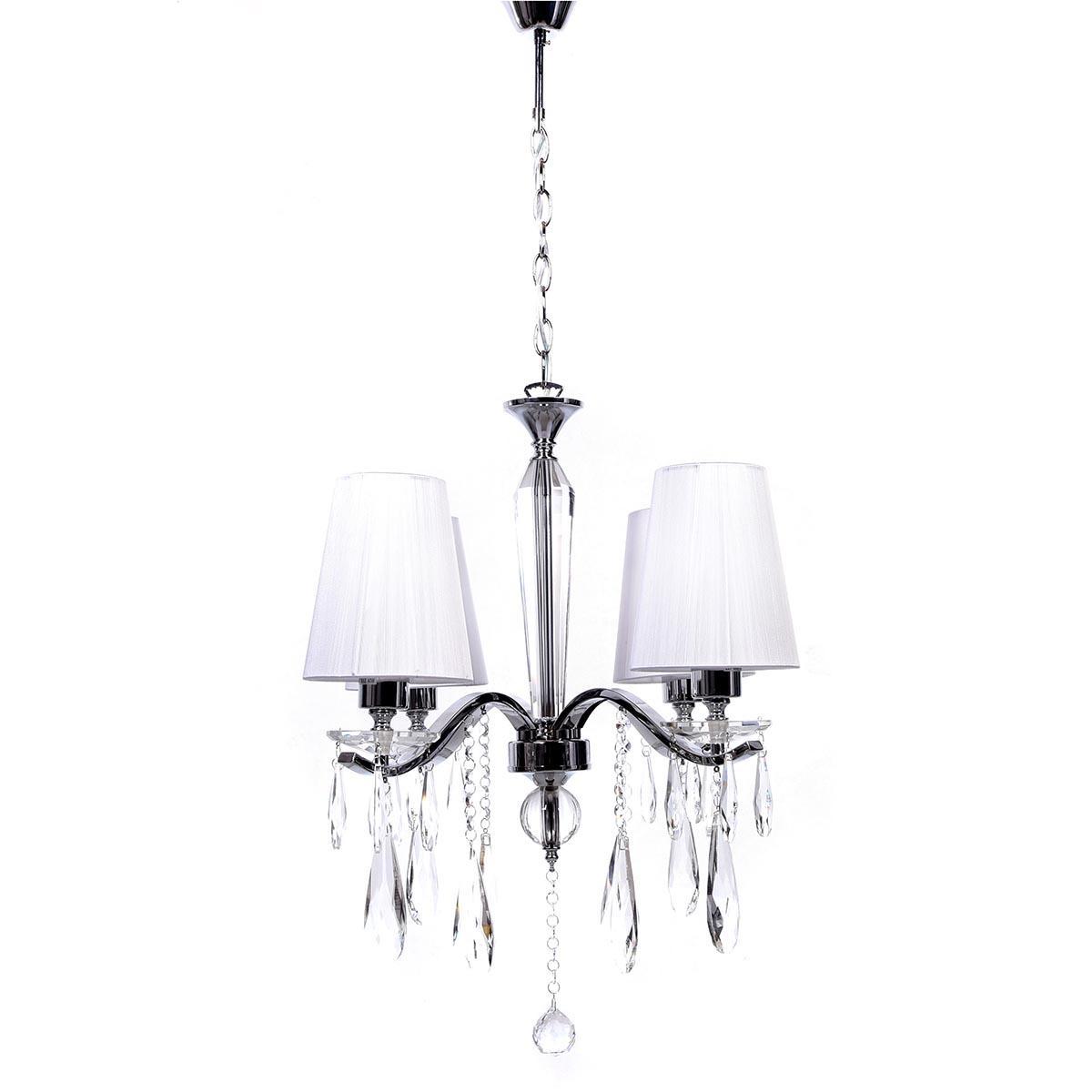 фото Подвесная люстра lumina deco alessia ldp 1726-4 chr