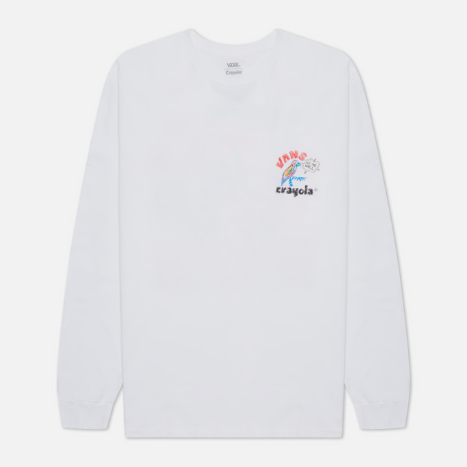 

Свитшот мужской Vans VA7SOEYTZ белый 2XL, VA7SOEYTZ