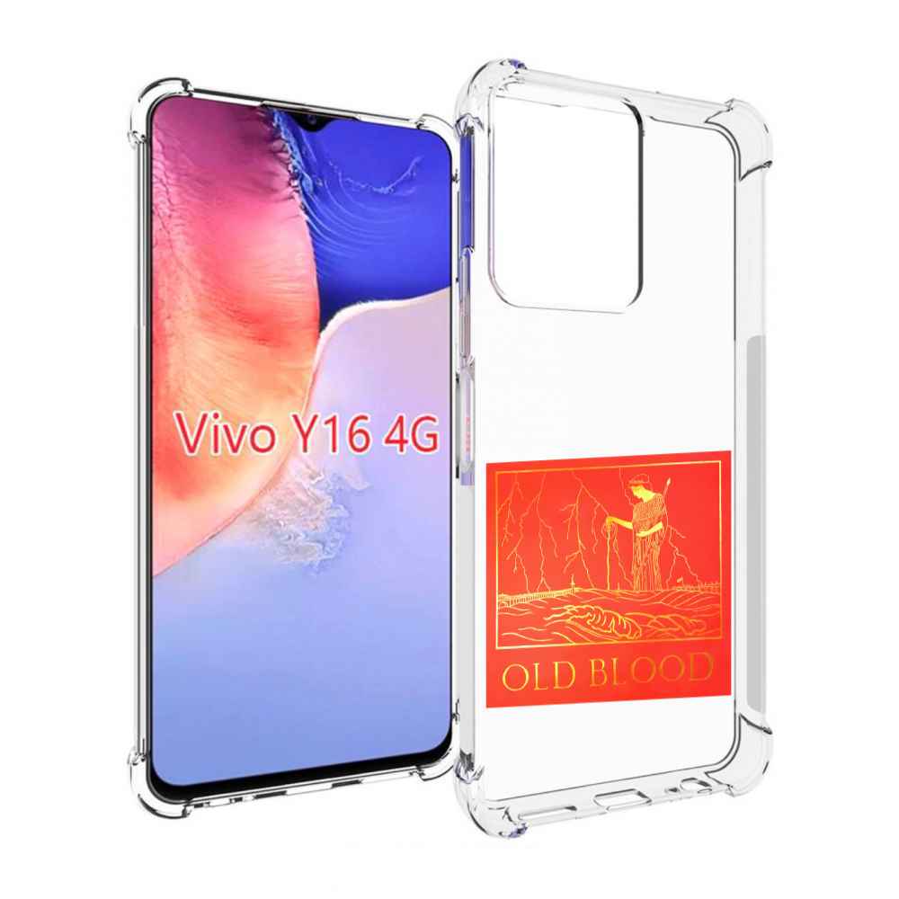 

Чехол MyPads Old Blood Boulevard Depo для Vivo Y16 4G/ Vivo Y02S, Прозрачный, Tocco