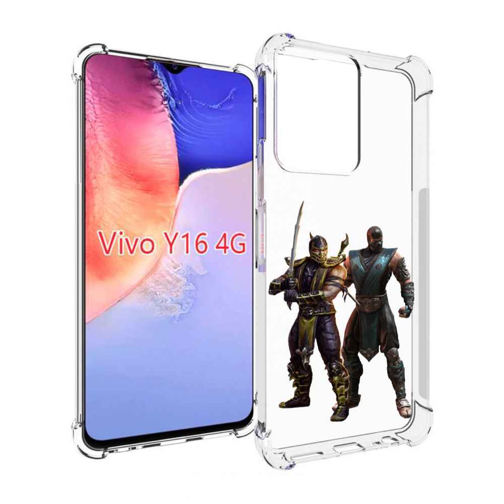 

Чехол MyPads Mortal-Kombat-1 для Vivo Y16 4G/ Vivo Y02S, Прозрачный, Tocco