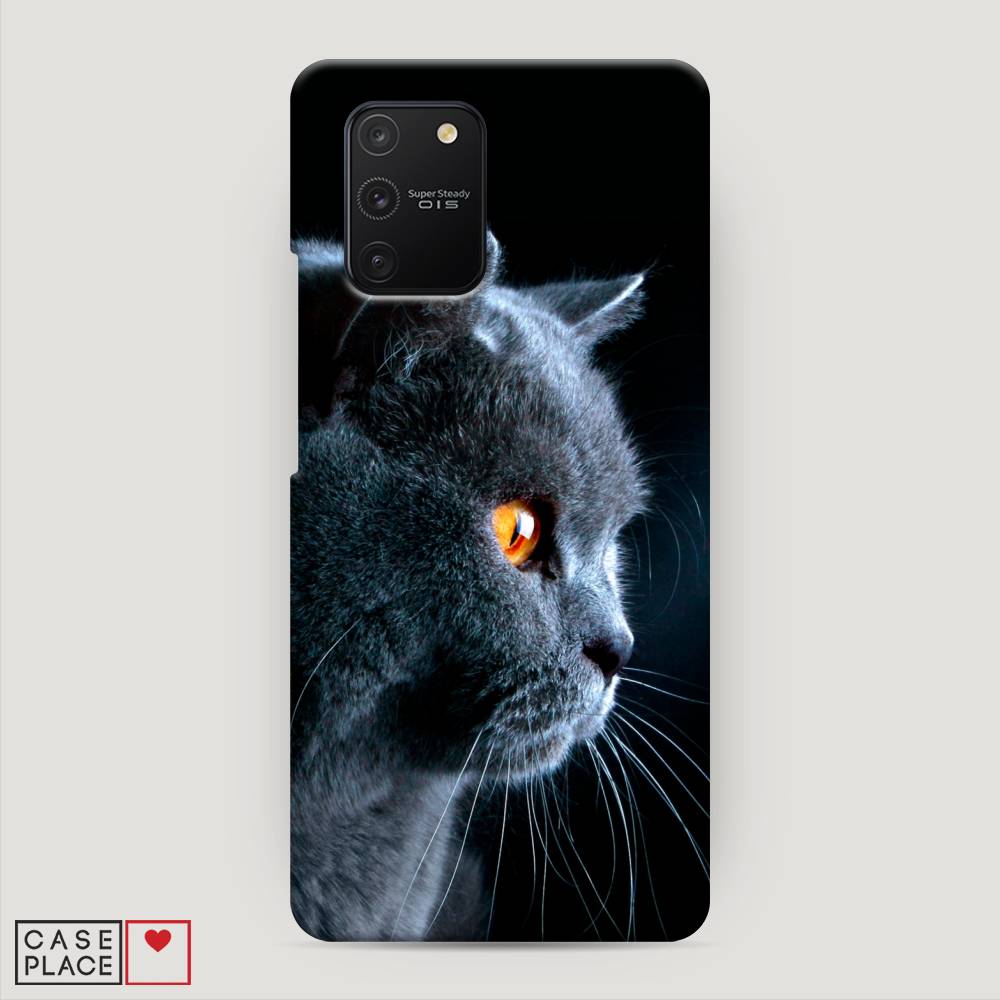 

Пластиковый чехол "Благородный кот британец" на Samsung Galaxy S10 Lite, 210020-1