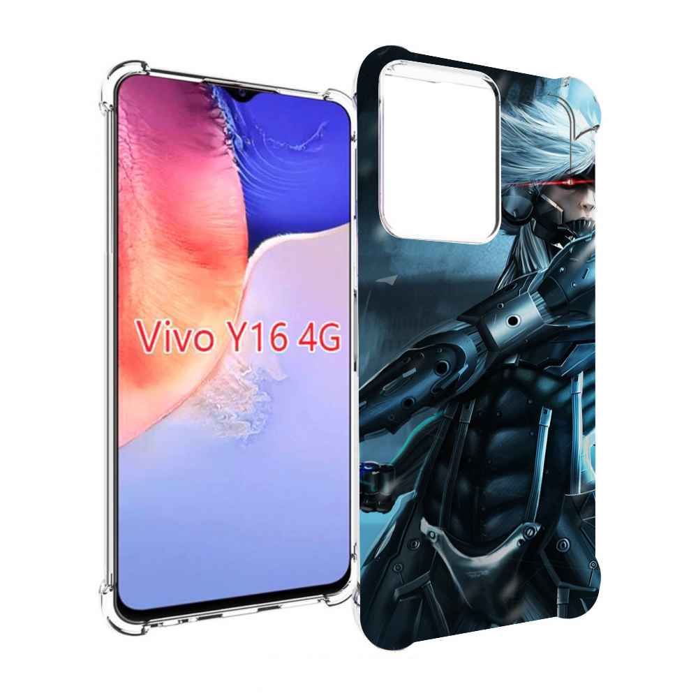 

Чехол MyPads Metal Gear Rising Revengeance для Vivo Y16 4G/ Vivo Y02S, Прозрачный, Tocco