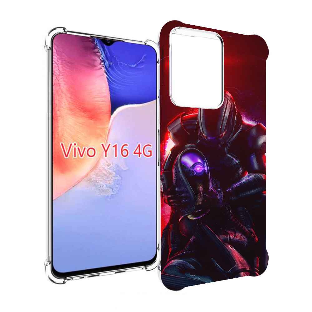 

Чехол MyPads Mass Effect для Vivo Y16 4G/ Vivo Y02S, Прозрачный, Tocco