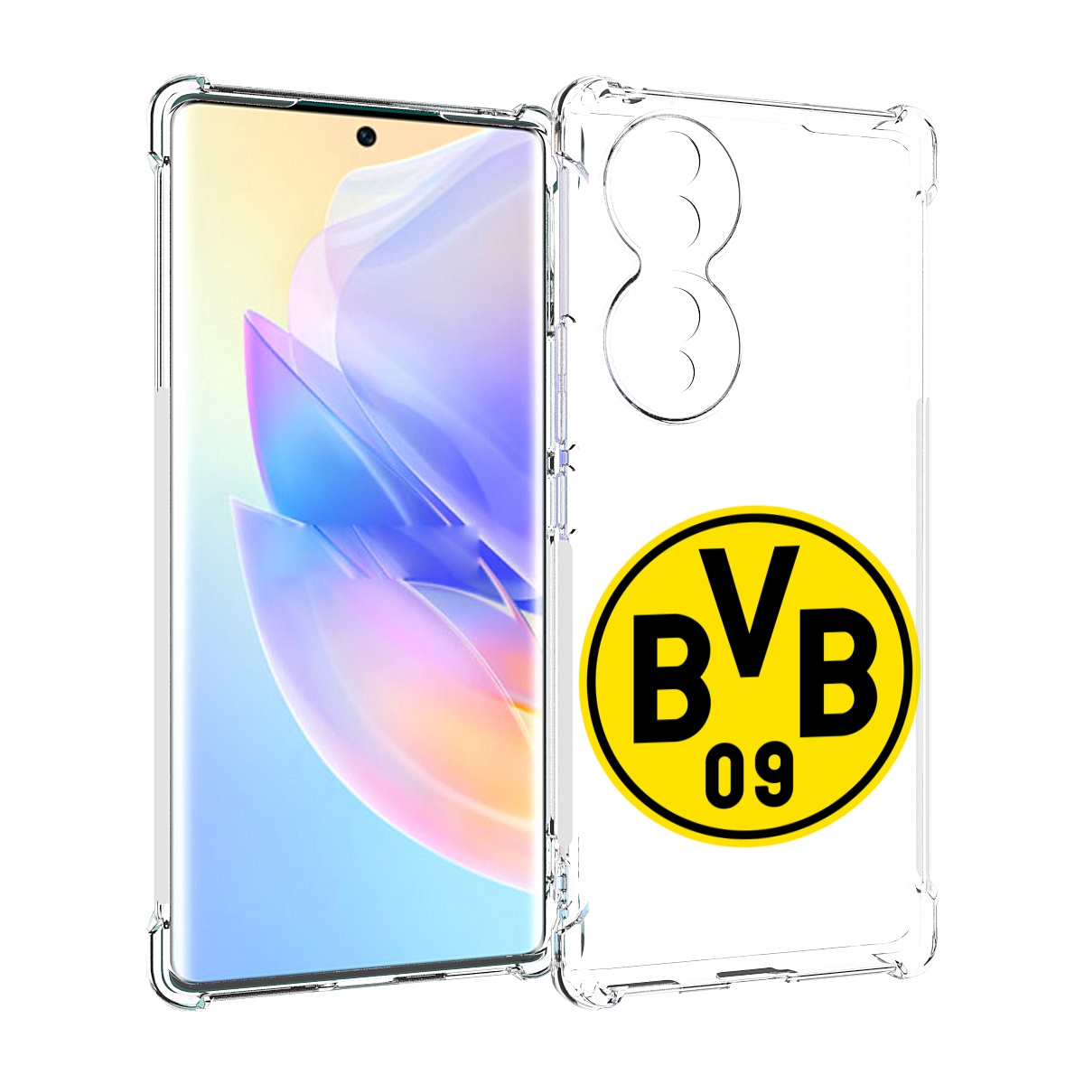 

Чехол MyPads фк-боруссия для Honor 70, Прозрачный, Tocco