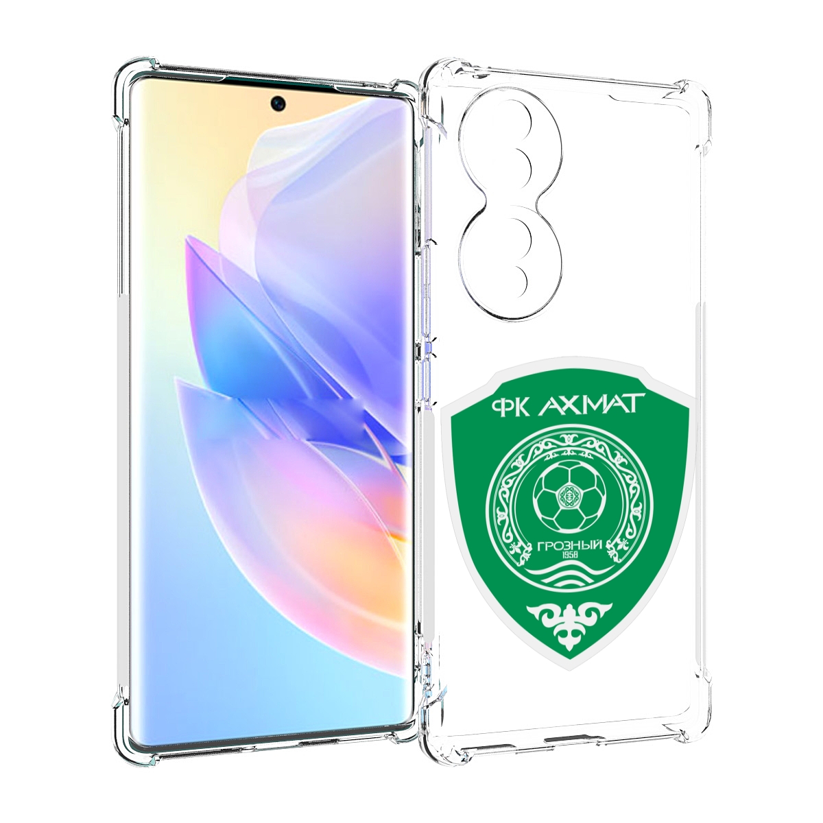 

Чехол MyPads фк-ахмат-2 для Honor 70, Прозрачный, Tocco