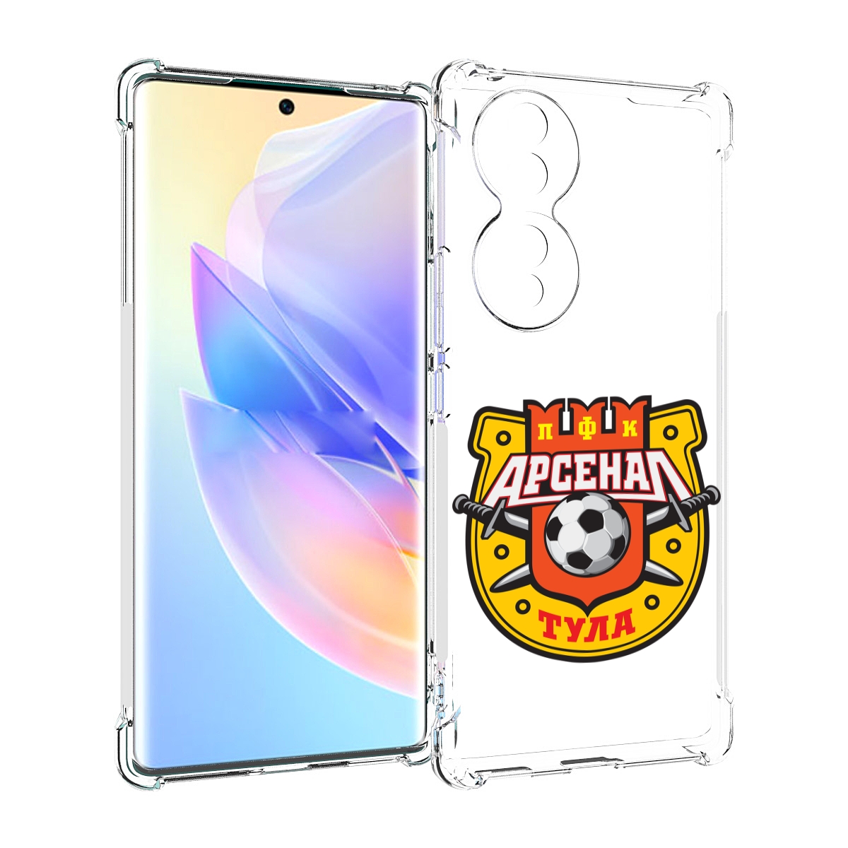 

Чехол MyPads фк-арсенал-тула-2 для Honor 70, Прозрачный, Tocco