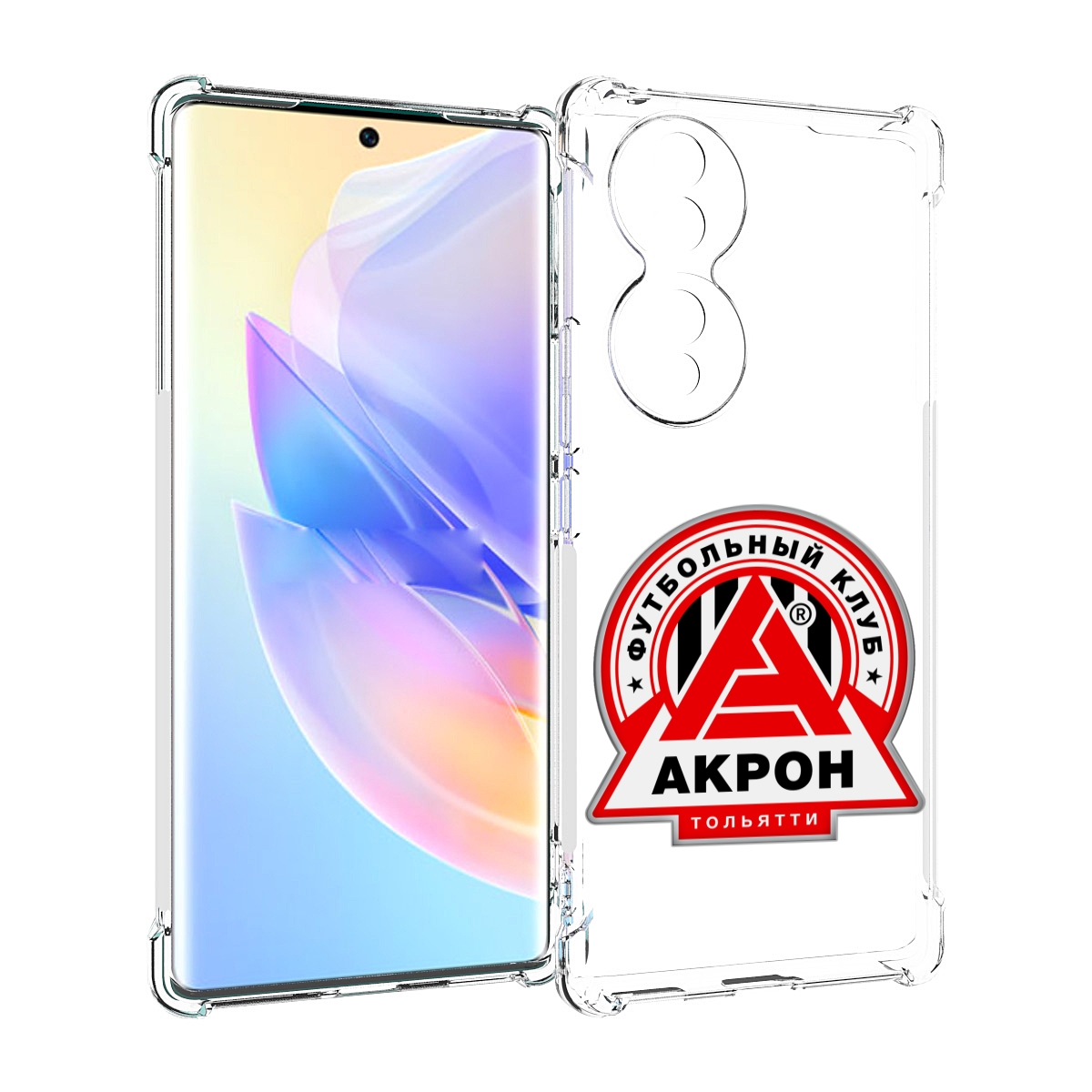 

Чехол MyPads фк-акрон-2 для Honor 70, Прозрачный, Tocco