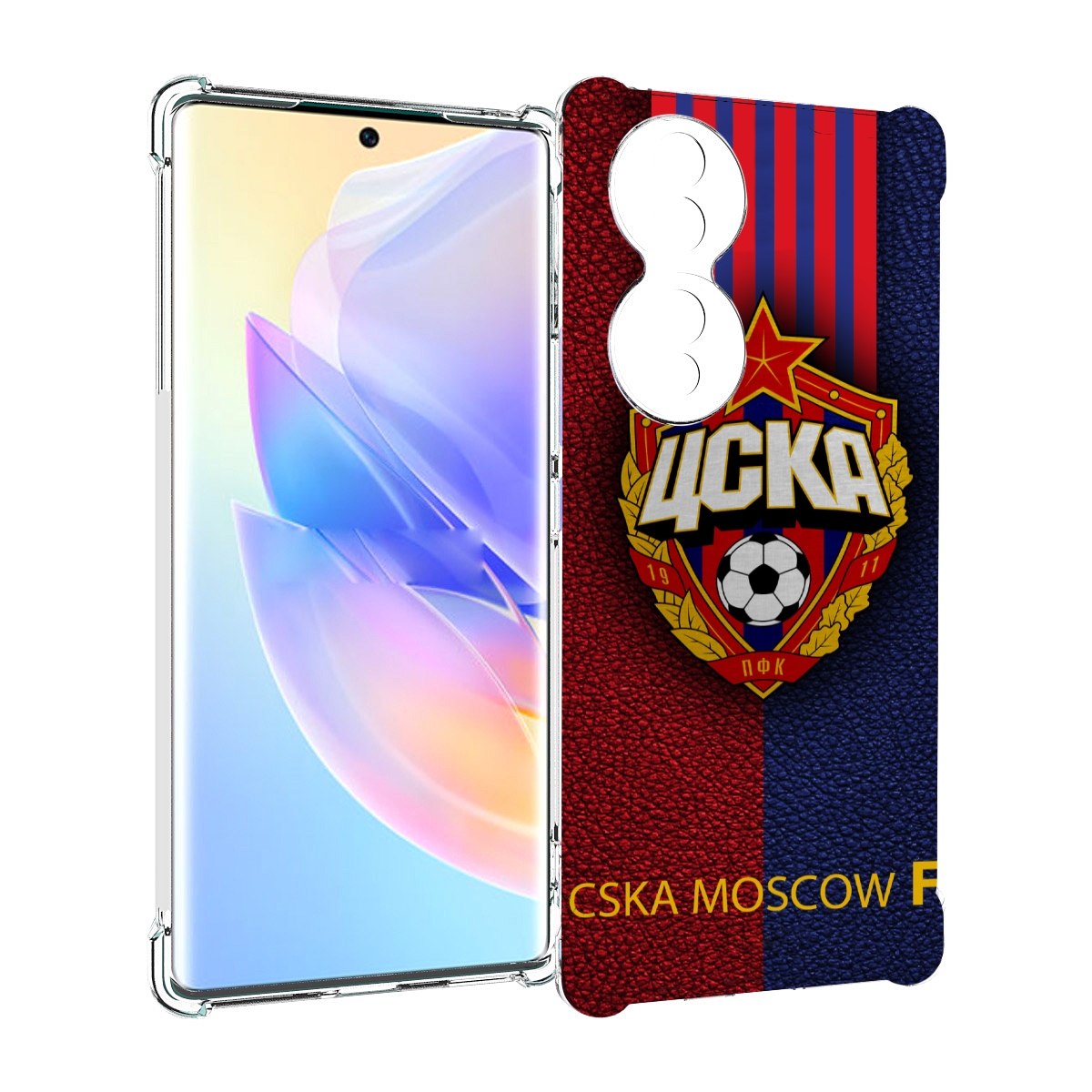 

Чехол MyPads фк цска для Honor 70, Прозрачный, Tocco
