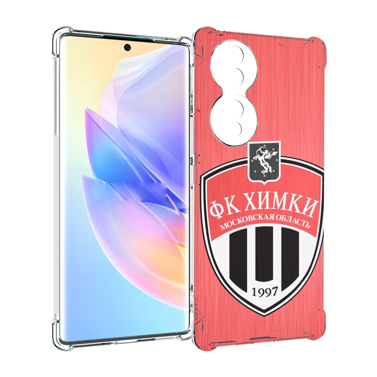

Чехол MyPads фк химки московская обл для Honor 70, Прозрачный, Tocco
