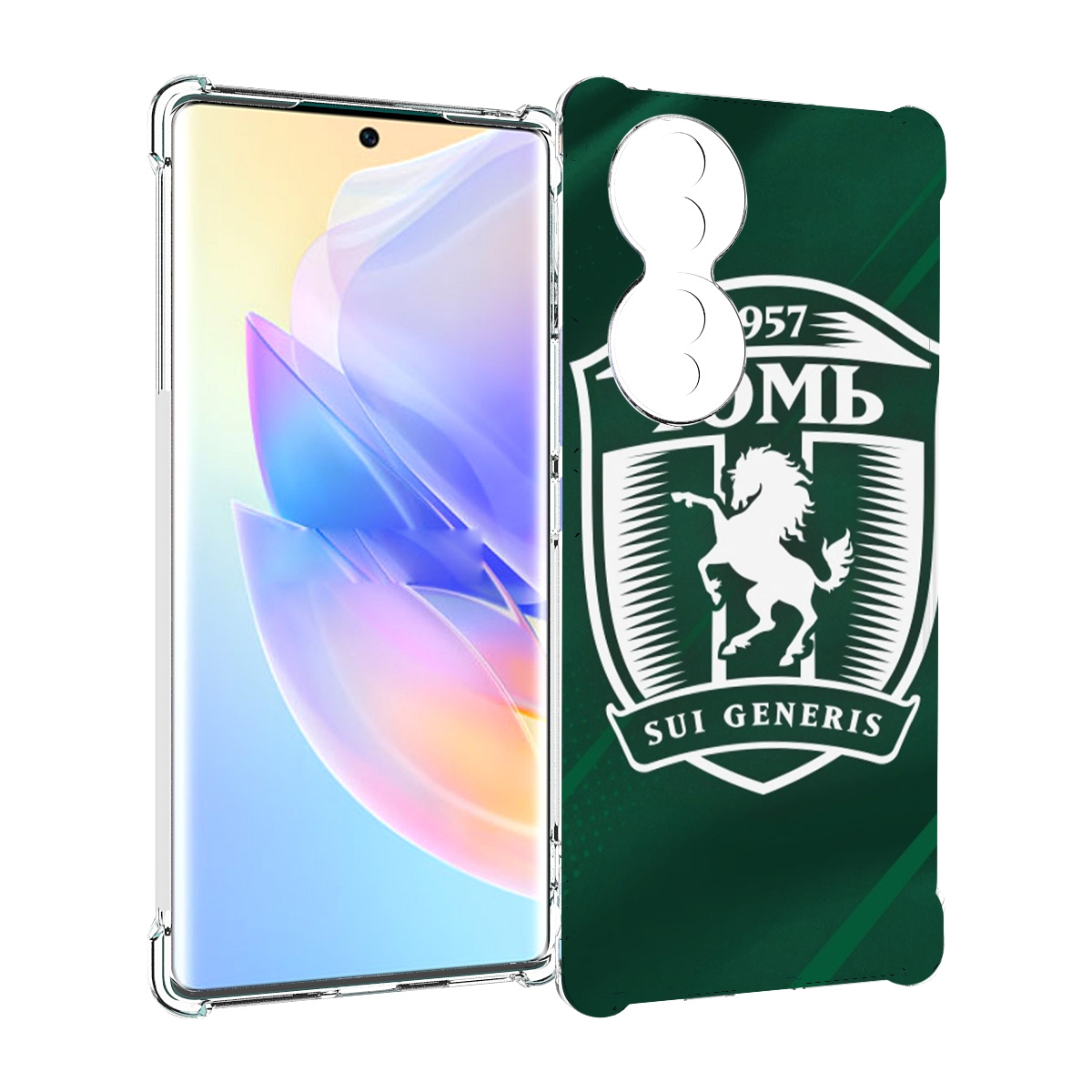 

Чехол MyPads фк томь томск для Honor 70, Прозрачный, Tocco
