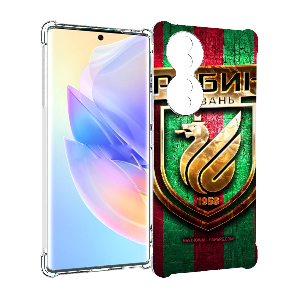 

Чехол MyPads фк рубин казань для Honor 70, Прозрачный, Tocco