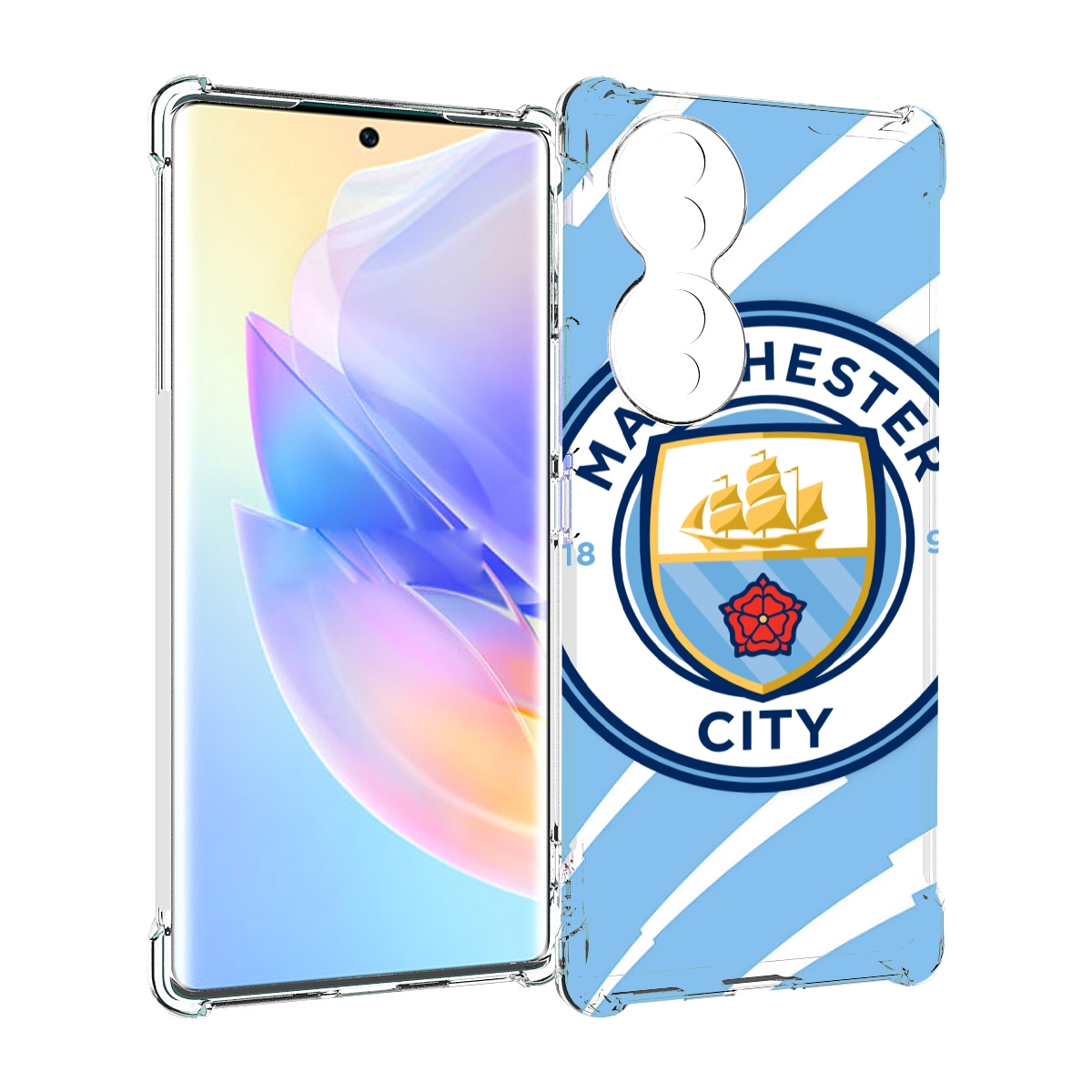 

Чехол MyPads фк манчестер сити для Honor 70, Прозрачный, Tocco