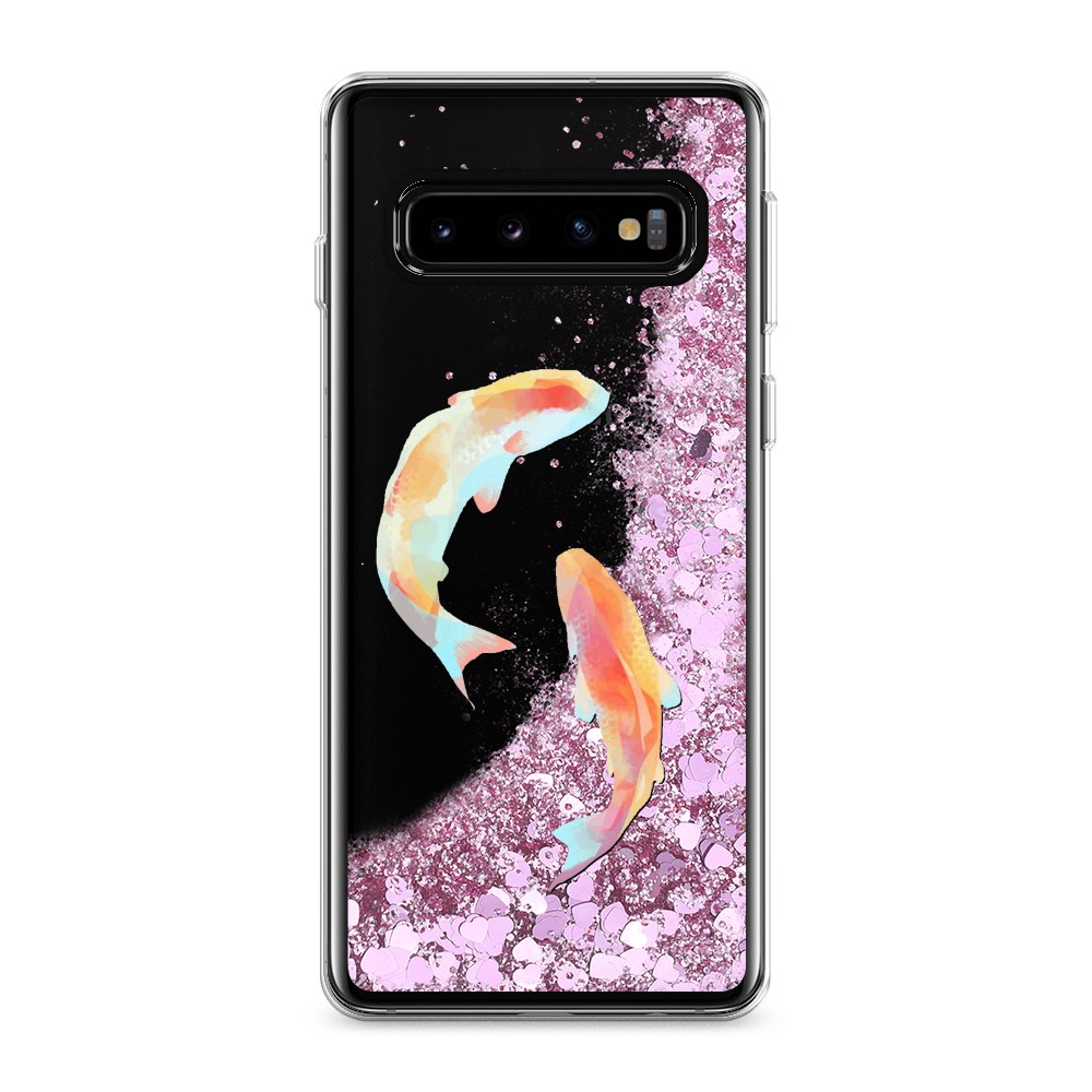 

Чехол Awog на Samsung Galaxy S10 "Акварельные карпы", Разноцветный, 27094-1