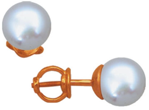 

Серьги женские из золота Примаэксклюзив 290-1-047, жемчуг, 290-1-047