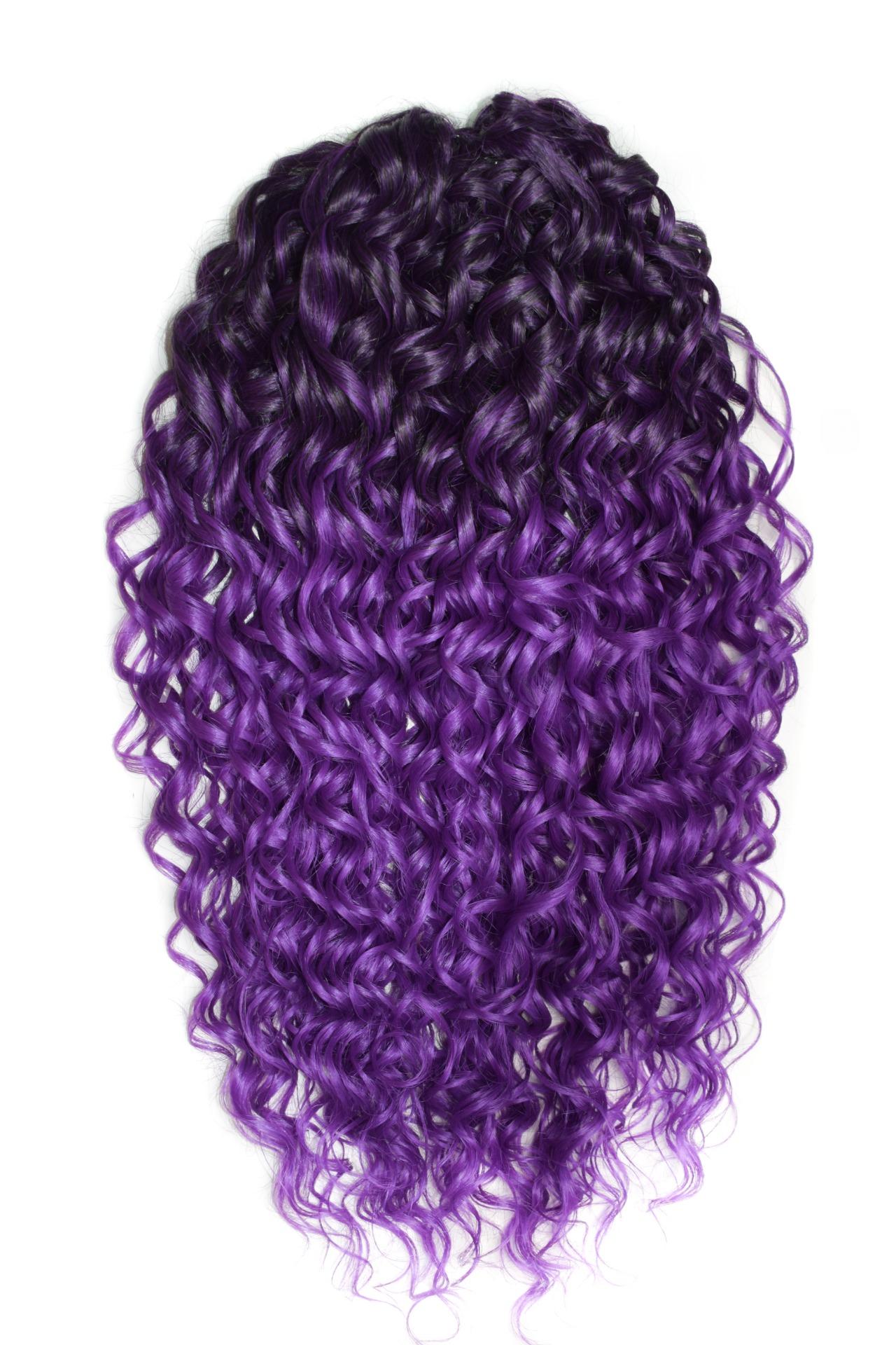 

Афрокудри для плетения волос Jessica цвет Violet Длина 66см Вес 300г, Jessica