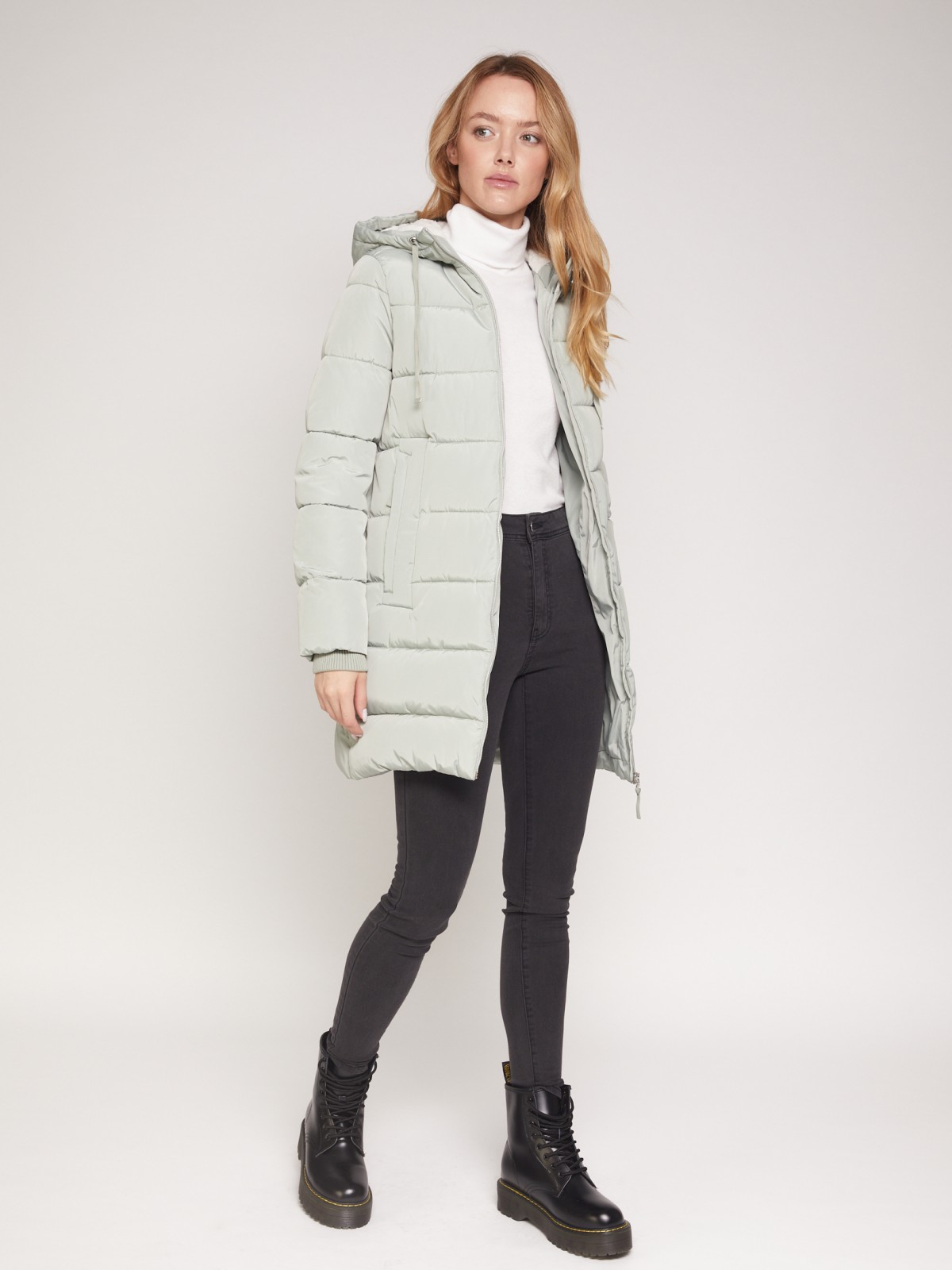 

Куртка женская Zolla z0213352500346100 зеленая M