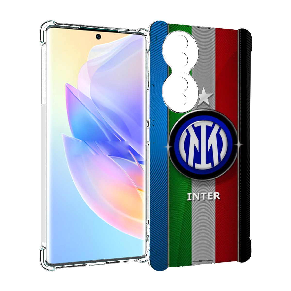 

Чехол MyPads фк интер милан для Honor 70, Прозрачный, Tocco