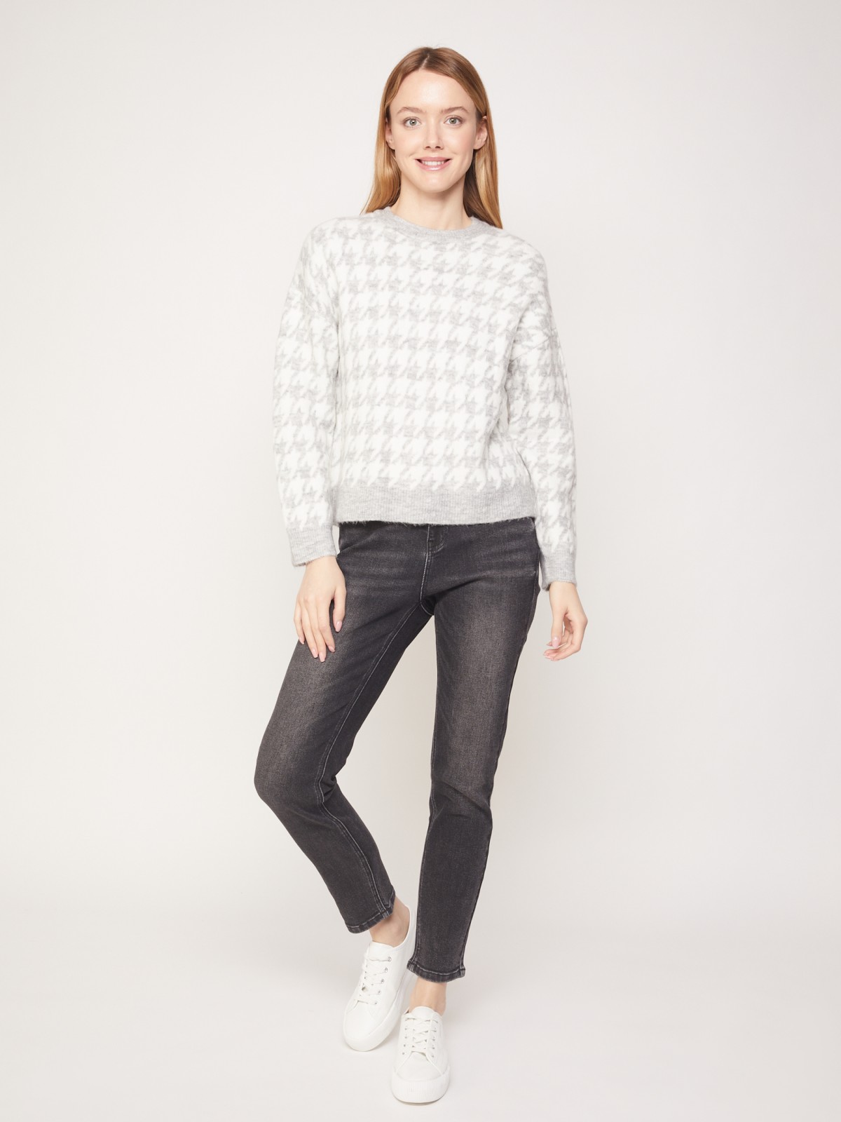 

Джемпер женский Zolla z22133613208191J0 серый M, z22133613208191J0