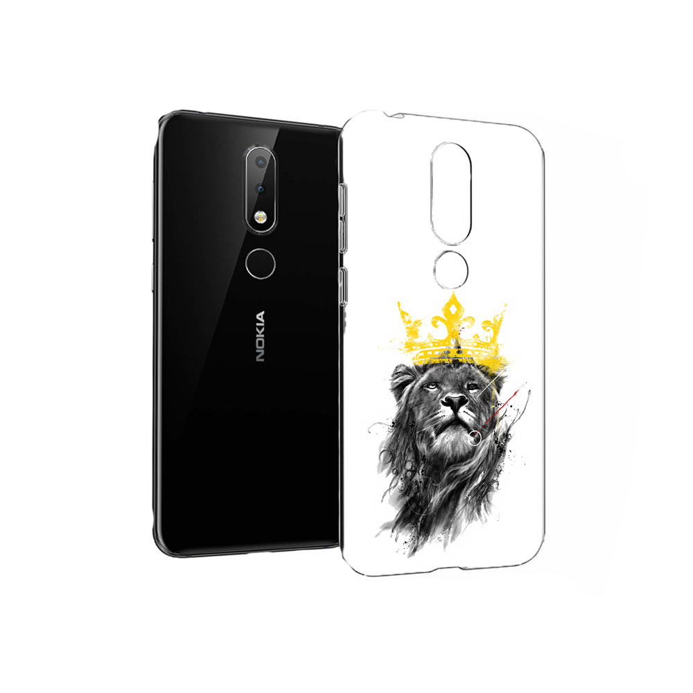 

Чехол MyPads Tocco для Nokia X6 король-лев (PT115295.99.391), Прозрачный, Tocco