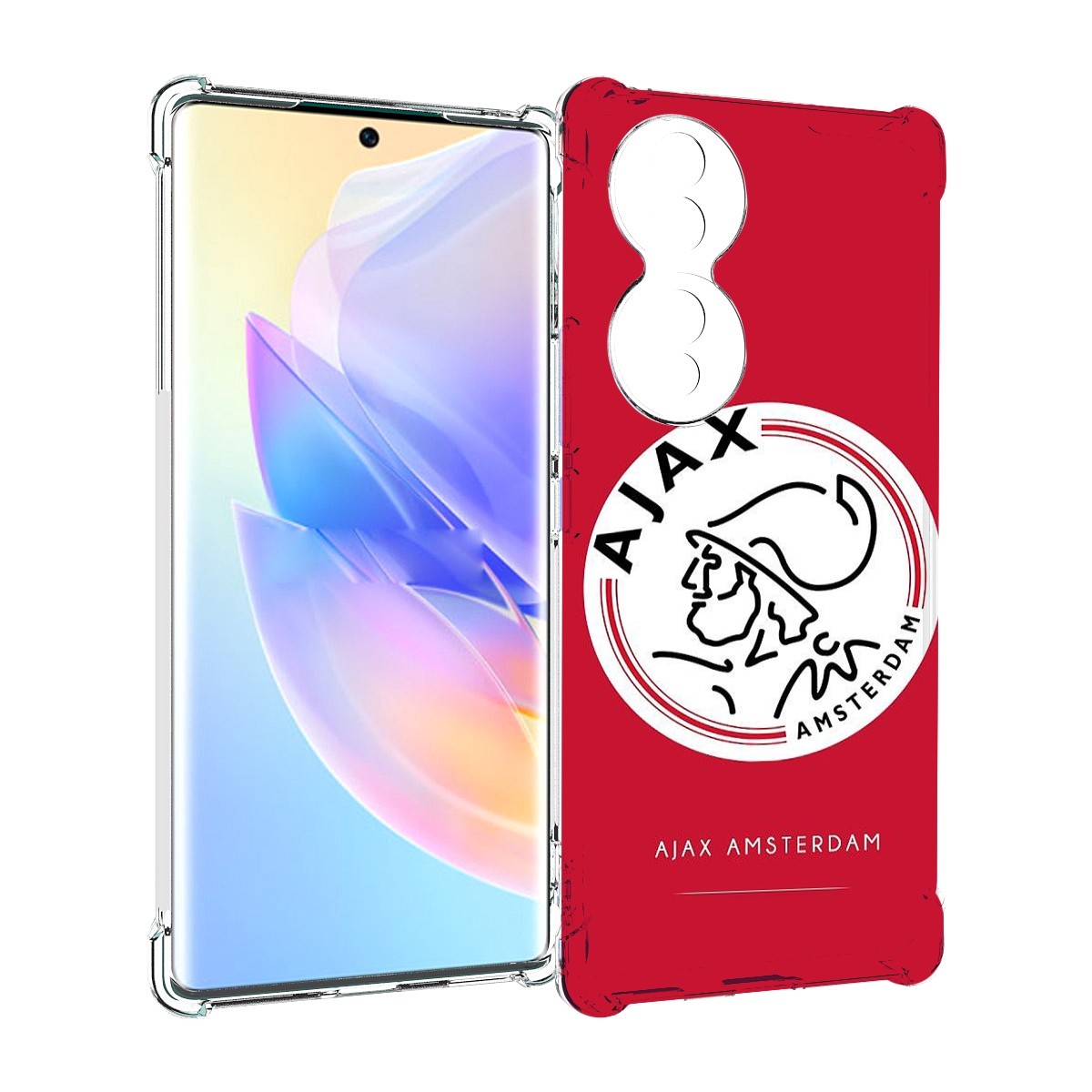 

Чехол MyPads фк аякс амстердам для Honor 70, Прозрачный, Tocco