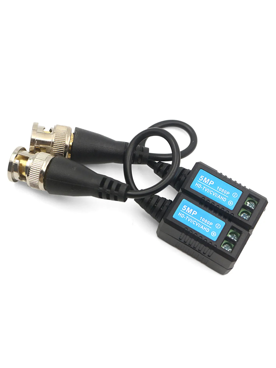 Пассивный приемопередатчик AHD CVI TVI 1080 P сигнала по витой паре 4890 инструмент для заделки и обрезки витой пары rexant
