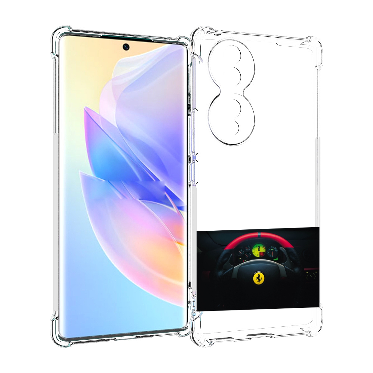 

Чехол MyPads ferrari 2 для Honor 70, Прозрачный, Tocco