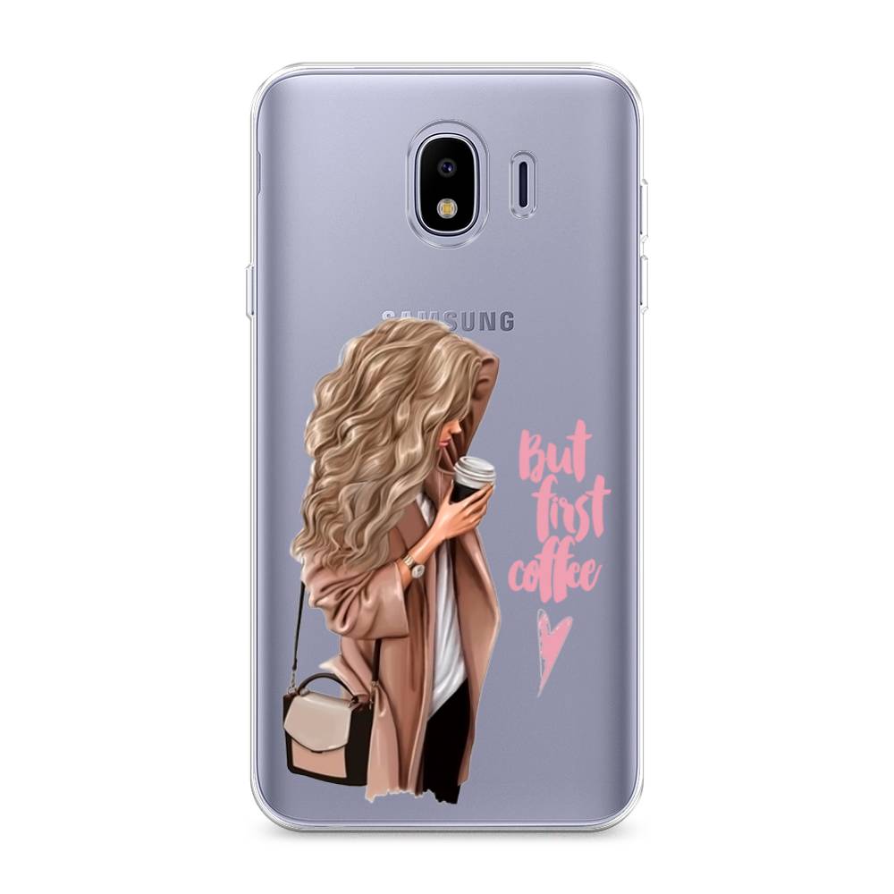 

Чехол Awog "Девушка с кофе" для Samsung Galaxy J4
