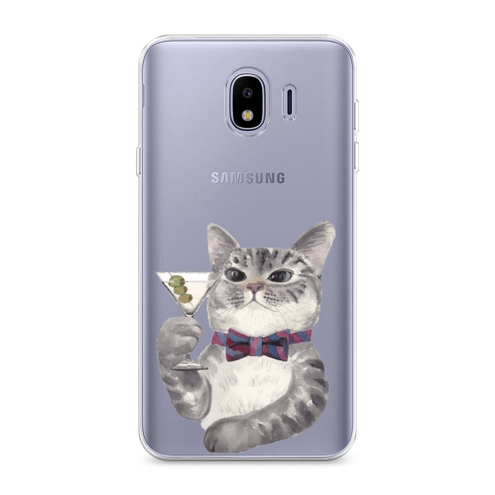 

Чехол Awog "Кот джентльмен" для Samsung Galaxy J4