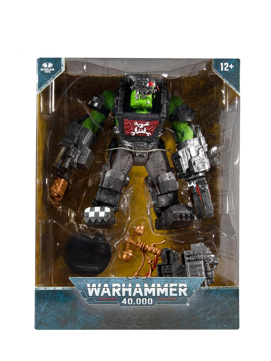 

Фигурка Вархаммер Ork Big Mek MEGAFIG Warhammer 40000 23см MF11979, MF11979