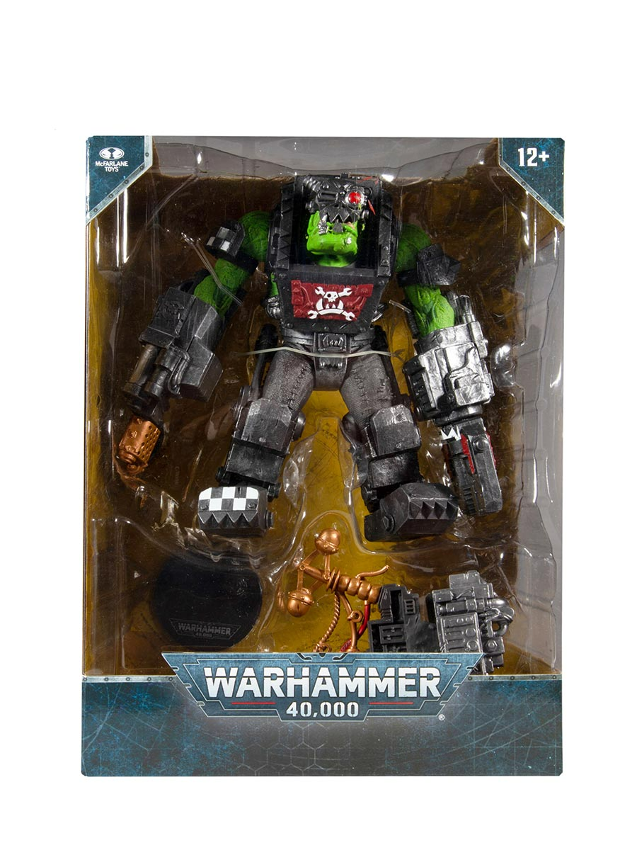 Фигурка Вархаммер Ork Big Mek MEGAFIG Warhammer 40000 23см MF11979