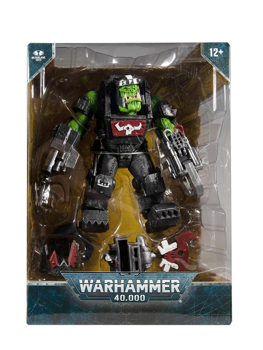 фото Фигурка вархаммер ork meganob with shoota megafig warhammer 40000 23см mf11977