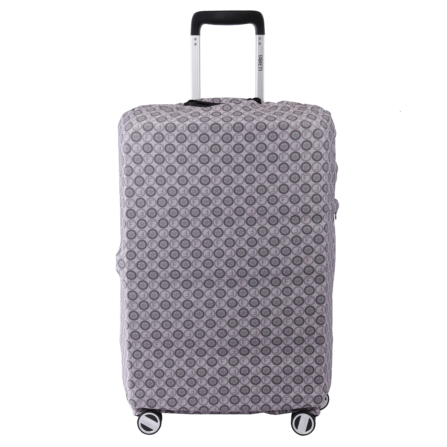 Чехол для чемодана унисекс FABRETTI W1032 серый, р. S