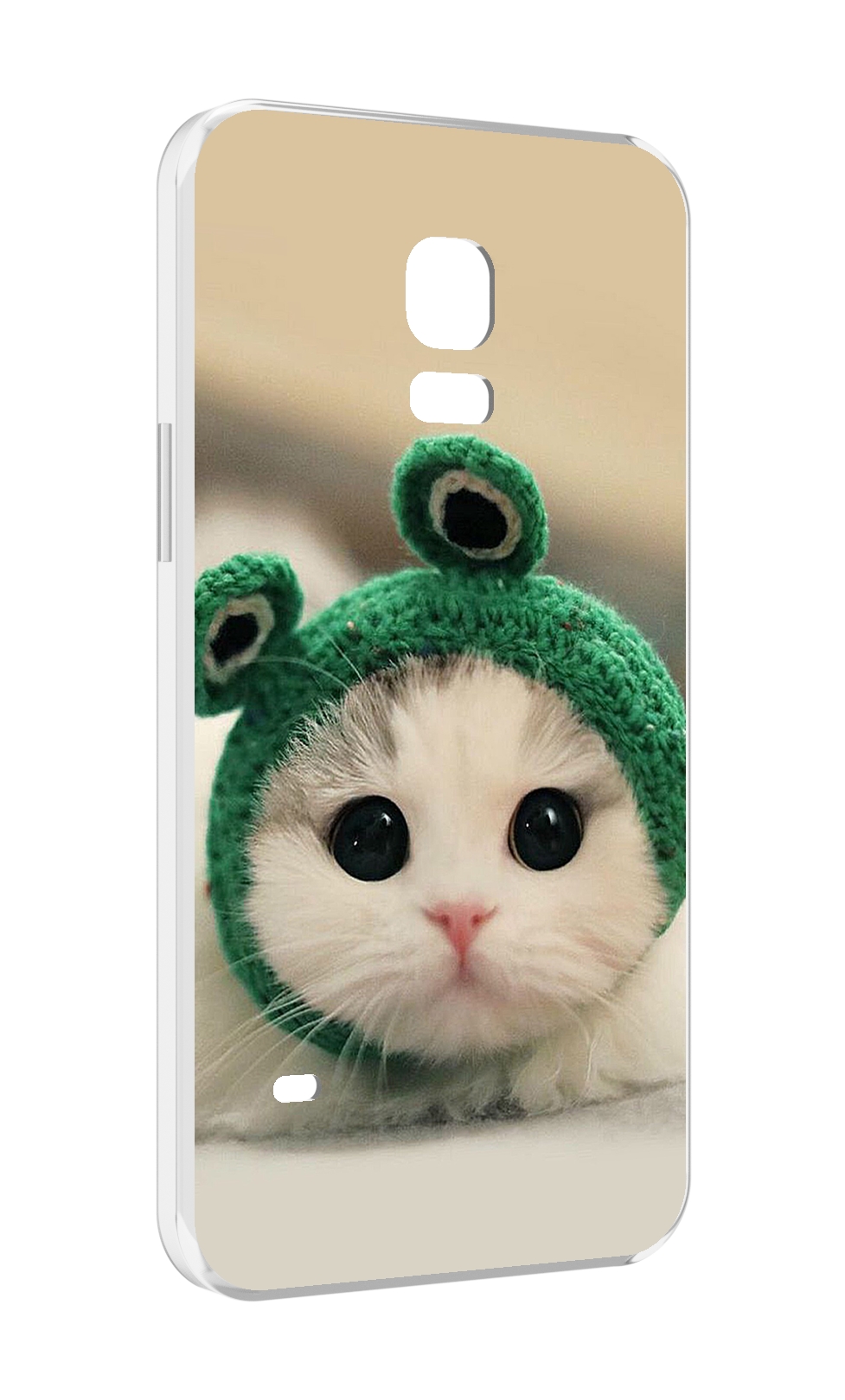 

Чехол MyPads кот-лягушка детский для Samsung Galaxy S5 mini, Прозрачный, Tocco
