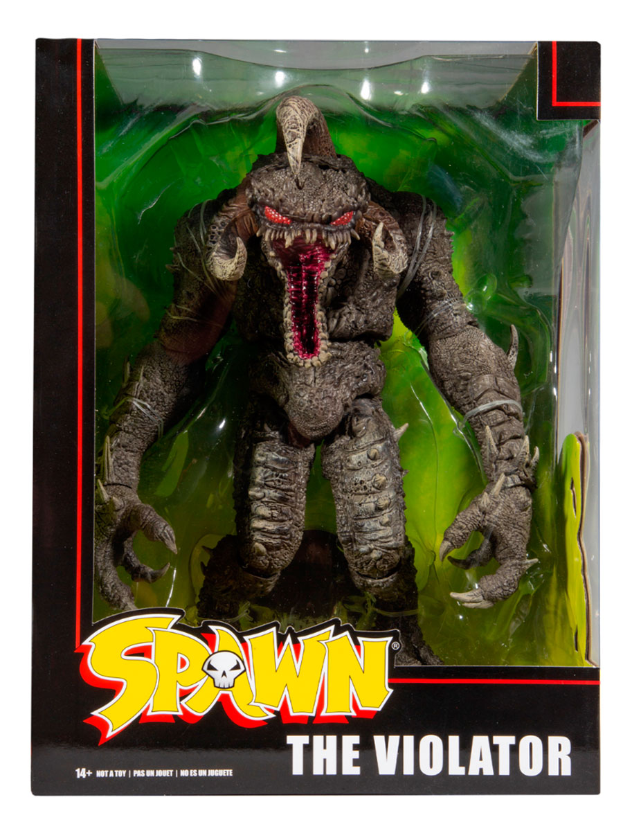 Фигурка Spawn The Violator MEGAFIG 30см MF90160 фигурка mcfarlane toys спаун the clown bloody spawn 15 см mf90162